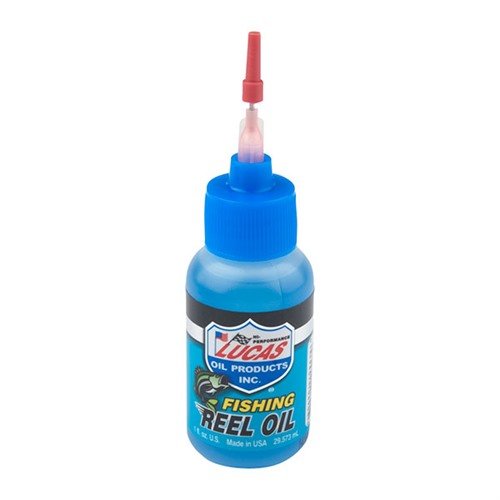 Lucas Fishing Reel Oil offers excellent rust protection, corrosion prevention, and a precision applicator for easy lubrication of all fishing reel parts.