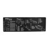 Protect your firearm with the TEK MAT Long Gun Cleaning Mat, featuring a soft polyester top, non-slip neoprene backing, and an exploded parts diagram for easy reference.