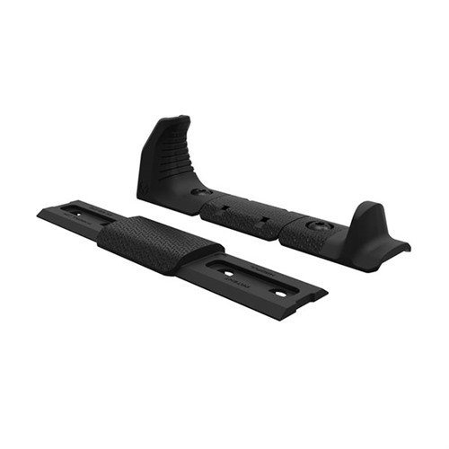 The MAGPUL M-LOK Hand Stop Kit enhances weapon control, prevents hand burns, and includes customizable components for versatile setup on your AR-15.