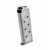 Experience enhanced capacity and reliability with Chip McCormick's 1911 .45 8RD Stainless Steel Magazines, featuring a unique flat follower and tight tolerances.