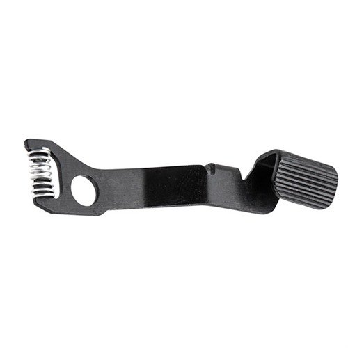 Enhance your Glock 42/43 with the Vickers Tactical Slide Stop, featuring deep serrations for quick manipulation, even with gloves, crafted from durable 4130 steel.