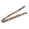 The Padded Vickers Sling offers quick adjustment for seamless transition from carry to combat, featuring durable materials and adjustable length for various weapons.