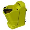 The UpLula Magazine Loader quickly fills pistol mags, protects fingers, and extends magazine life, fitting various calibers from 9mm to .45 ACP.