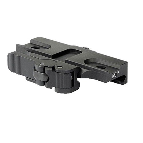 The Midwest Industries QD Mount for Aimpoint PRO/CompM4 offers tool-free adjustment, a smooth QD lever, and durable 6061 Aluminum construction for lasting performance.