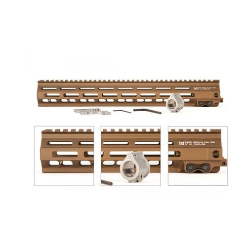The Geissele MK 8 15" M-LOK Super Modular Rail is a lightweight, ergonomic handguard offering robust strength, customizable M-LOK attachment points, and secure fit.