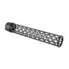 The Brigand Arms EDGE Handguard is lightweight, made from patented carbon fiber, easy to install, and customizable with Picatinny rail segments for accessories.