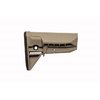 The BCMGunfighter SOPMOD Stock MOD 0 offers superior cheekweld, robust all-steel latch, ambidextrous QD sockets, and a cushioned recoil pad for optimal shooting support.