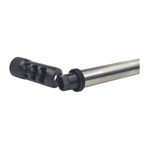 Enhance your firearms with AREA 419's Hellfire Universal Adapters, allowing quick swaps of muzzle brakes and suppressors, precision CNC machined from stainless steel.