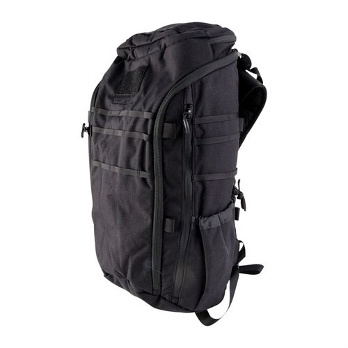 The Eberlestock Switchblade Pack features quick-access magnetic handgun sleeves, ample organization, and lightweight MOLLE-10 webbing, perfect for EDC and hunting.