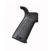 The Strike Industries AR-15 Enhanced Pistol Grip offers improved texture, comfort, and a 25-degree angle for optimal control and handling during extended use.