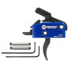 Upgrade your AR-15 with the Midwest Industries Enhanced Drop-In Curved Trigger, featuring a 3.5lb pull, smooth break, short reset, and easy installation.