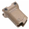 The Strike Industries AR-15 Angled Grip offers cable management, enhanced control, stability for barricade use, and a natural wrist angle for improved handling.