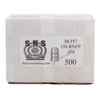 Experience exceptional accuracy with SNS CAST .38 Caliber RNFP bullets, crafted from a premium alloy for consistent performance at an economical price.