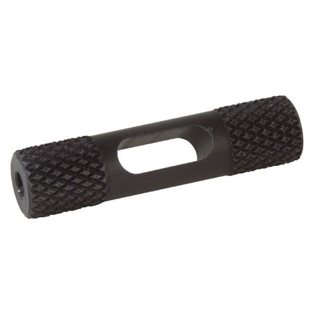 Enhance safe cocking with the Carlson's Hammer Expander, featuring a knurled aluminum design for better grip on exposed hammers of rifles, shotguns, and handguns.