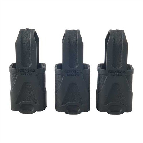 Enhance your tactical reloads with the MAGPUL 9MM Assist, featuring a textured grip for wet conditions, shock absorption, and silent magazine storage.
