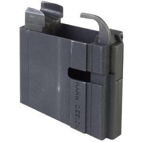Enhance your AR-15/M16 with the HAHN Precision Bottom-Loading 9mm Conversion Block, crafted from durable aluminum for reliable feeding across various ammo types.
