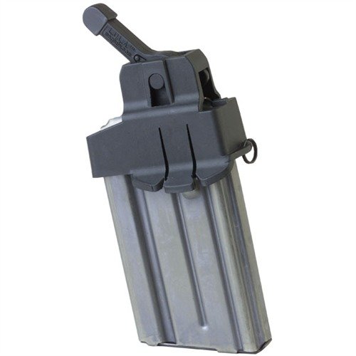 Effortlessly load AR-15/M16 magazines with the MAGLULA loader, designed for .223 caliber magazines, saving your fingers and speeding up your reloading process.