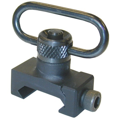 The MCTAR-08 Swivel Mount Adapter offers a robust, 360º rotating sling attachment, ensuring quick access and preventing sling wrap for tactical efficiency.