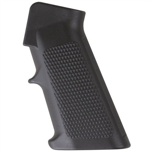 The CAVALRY MANUFACTURING A2 Style Pistol Grip offers Mil-Spec quality, durability, and a comfortable ergonomic design, fitting both rifle and carbine.