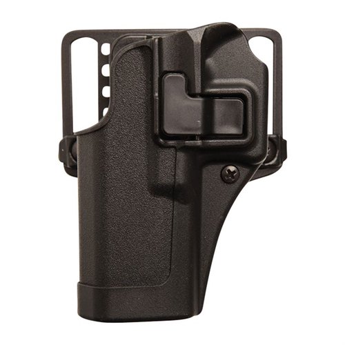 The Blackhawk SERPA CQC Holster offers Level 2 retention, smooth draw, and versatility with multiple mounting options, making it ideal for Glock 19/23/32/36.