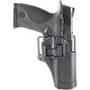The Blackhawk SERPA CQC Holster offers secure Level 2 retention, a rapid draw design, and versatility with multiple mounting options for Glock 20/21/37.