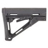The MAGPUL CTR Stock offers a friction locking system for stability, quick LOP adjustments, and a durable nylon polymer body, ideal for tactical rifles.