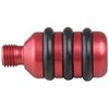 TCS O-Ring Cleaning Jags feature solid aluminum construction and rubber O-rings for efficient cleaning without harming rifling, compatible with various cleaning materials.
