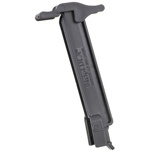 The AR-15/M16 STRIPLULA™ quickly loads 10-, 20-, and 30-round magazines in under 13 seconds, saving your thumbs and fitting all AR-15/M16 magazines.