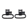 GROVTEC US 1-1/4" Sling Swivels offer a dependable all-steel construction with a quick release system, featuring a Mil-Spec phosphate finish for durability.