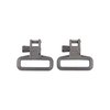 The GROVTEC US 1-1/4" Sling Swivels feature a durable Mil-Spec phosphate finish, all steel construction, and a quick release system for reliable performance.