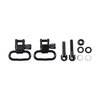 Dependable all-steel swivels with a quick-release system, no plastic parts, and secure mounting for 1" or 1¼" slings, perfect for multiple rifles.