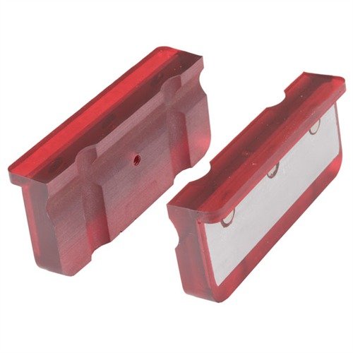 Securely grip your firearms with MAGNETIC SOFT JAWS; soft polyurethane, non-slip, and channeled for contoured parts, ensuring no damage to your tools.