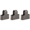 Enhance your tactical reloads with Magpul Assist for AR-15 magazines; easy grip, shock-absorbing design, and silent storage in a pack of 3.