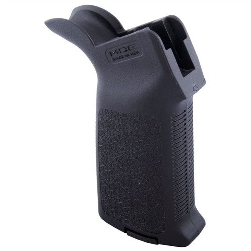 The Magpul MOE Grip offers a durable, easy-to-install design with a secure grasp, enhanced comfort, and compatibility with MIAD Grip Cores for better weapon control.
