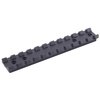 Lightweight 6061 T6 aluminum Picatinny scope mount offers durability, easy installation, and accommodates various scope lengths for optimal eye relief.