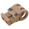 The Viking Tactics Light Mount offers a lightweight, durable design for easy flashlight mounting on Picatinny rails, ensuring quick access and activation.