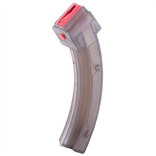 Enhance your shooting experience with the BLACK DOG MACHINE Ruger 10/22 25RD Magazine, featuring a durable polycarbonate body and reliable feed lips for smooth operation.