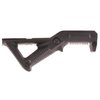 The Magpul AFG1 Angled Fore Grip enhances control and pointability, reduces fatigue, and provides a secure grip for accurate shooting on Picatinny rails.