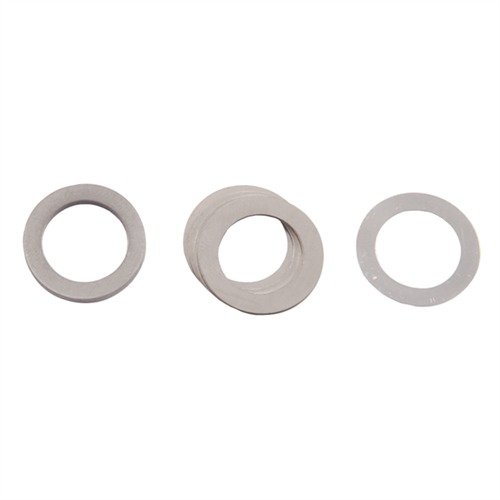 Ensure precise fit and alignment of flash suppressors, muzzle brakes, and compensators with hardened steel shims offering up to 90° rotation for optimal performance.