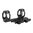 AMERICAN DEFENSE MANUFACTURING 30MM 0 MOA 2" CANTILEVER MOUNT, BLACK