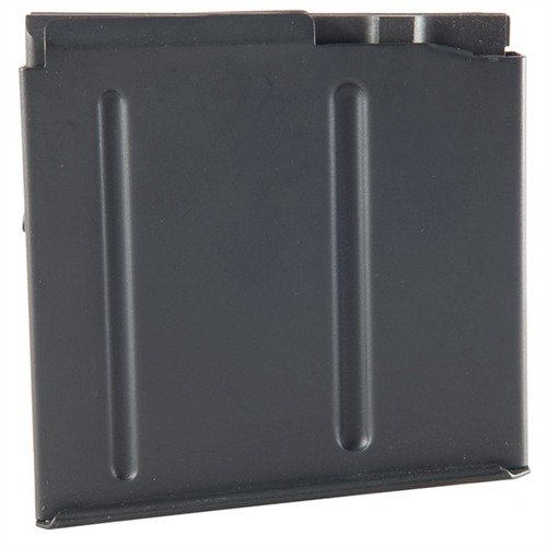 The Accuracy International AICS 5RD Magazine for 300 Winchester Magnum offers precision steel construction, smooth feeding, and compatibility with AICS and Badger Ordnance systems.