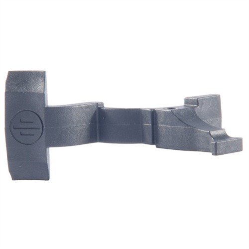 The CROSSFIRE T3 Magazine Release allows quick mag drops without grip changes, features an ambidextrous design, and is made from durable, lightweight polymer.