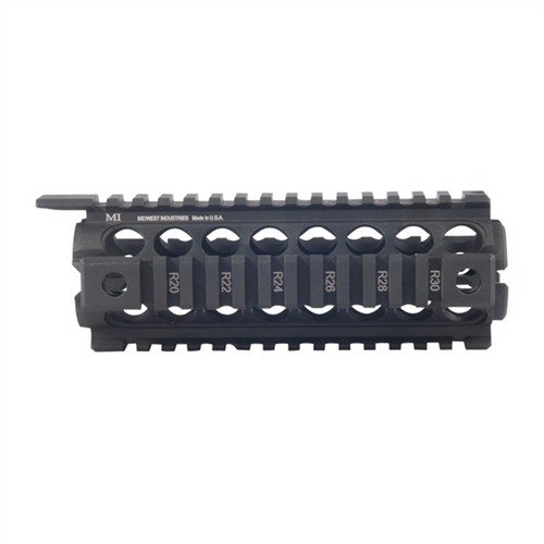 Upgrade your AR-15 with this durable, easy-to-install two-piece forend featuring four Picatinny rails for optics and accessories, ensuring enhanced performance.