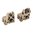 MAGPUL MBUS SIGHT SET FLIP-UP POLYMER FOR AR-15 FDE
