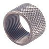 Protect your threaded barrel with the Lone Wolf 22 Thread Protector, made from durable 303 stainless steel with a knurled, black oxide finish for easy handling.