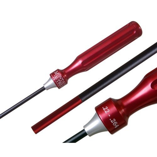 Experience superior cleaning with the 1-Piece Coated Rifle Cleaning Rod, featuring a non-embedding coating and a comfortable aluminum handle for precise control.