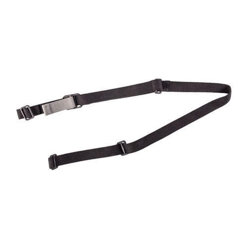 The Vickers Combat Applications Sling offers quick adjustments, tangle-free design, and robust Cordura nylon for versatile carry options on rifles and carbines.