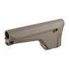 Upgrade your A1/A2 rifle with the MAGPUL MOE Fixed Stock, featuring ergonomic design, storage compartment, and multiple sling attachment points for enhanced versatility.