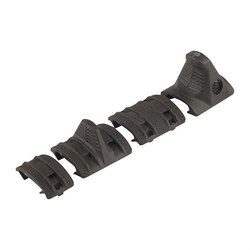 The MAGPUL XTM Hand Stop Kit enhances weapon control with a lightweight, low-profile design, preventing hand burns and improving grip on your AR-15.