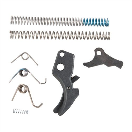 Enhance your XD/XDM with the Powder River Precision Drop In Trigger Kit for a short, crisp pull (3.5-4.5lbs) and fast reset, featuring reduced power springs.